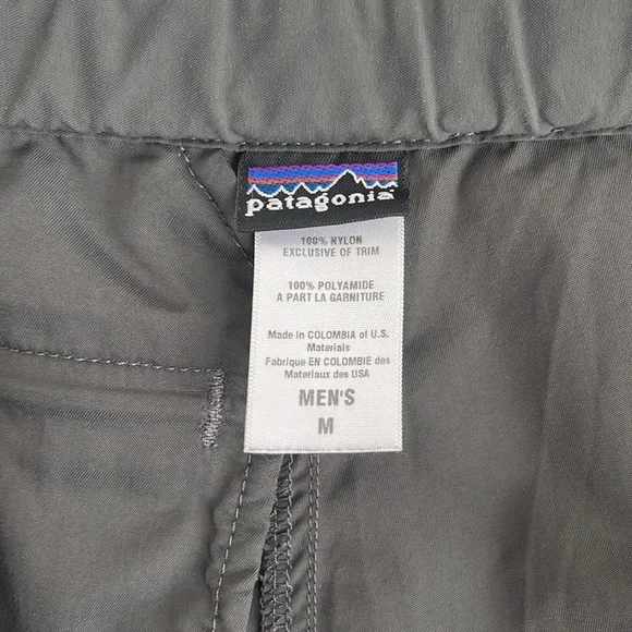 Patagonia Gray Gii Pants Outdoor Gorpcore Hiking casual lightweight fishing - Picture 7 of 7